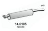 VOLVO 1234463 Middle Silencer